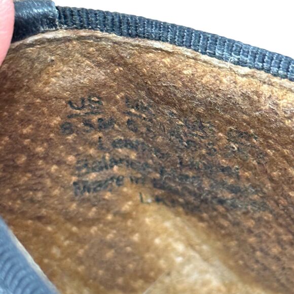 Franco Sarto Kyla Quilted Black Leather Espadrille Square Toe Flats Shoes sz 8.5 - Picture 16 of 16